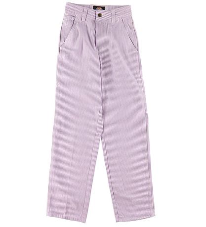 Dickies Jeans - Hickory Of Hickory - Striped Purple/White