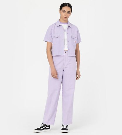 Dickies Jeans - Hickory Of Hickory - Striped Purple/White