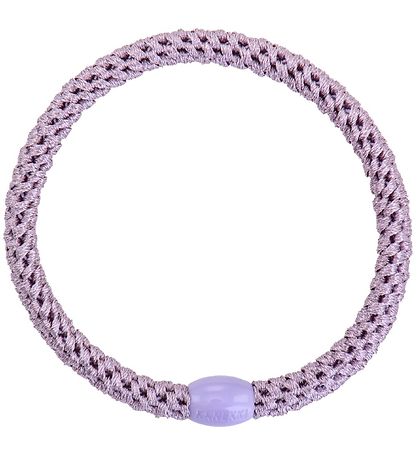 Kknekki Elastiset hiuspannat - 6 kpl - lima - Valkoinen/Violetti