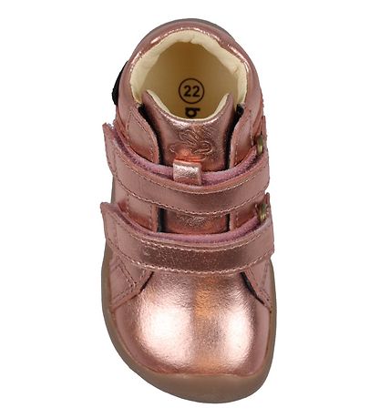 Bundgaard Stígvél - The Walk Strap Tex - Rose Gold