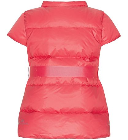 Ver de Terre Down Gilet w. Belt - Flamingo