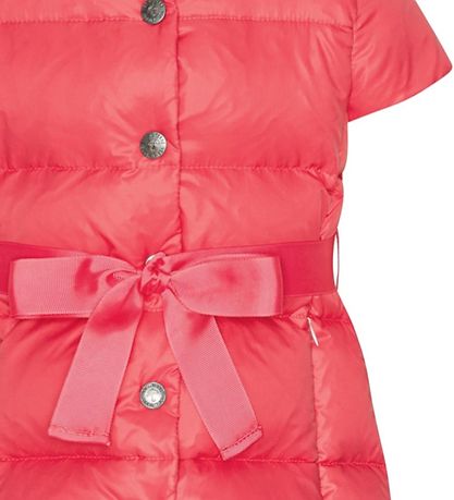 Ver de Terre Down Gilet w. Belt - Flamingo