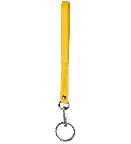 Rosemunde Keychain - Warm Yellow Silver