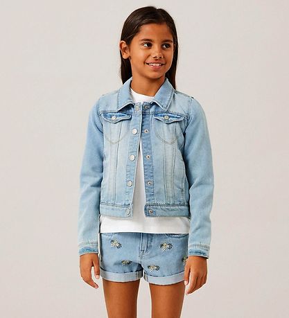 Name It Denim Jacket - Noos - NkfStar - Light Blue Denim