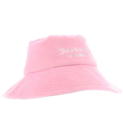 Juicy Couture Bucket-hattur - Velúr - Begonia Bleikt