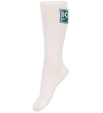 Kenzo Socken - Ivory m. Grün
