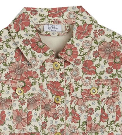 Hust and Claire Jacket - Ely - Whisper w. Floral print