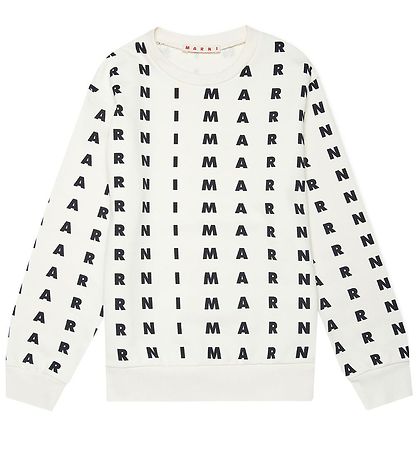 Marni Sweatshirt - Beige w. Black