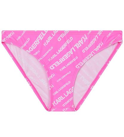 Karl Lagerfeld Bikini - Pink m. Wei