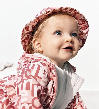 Moncler Bucket Hat - Pink w. Print