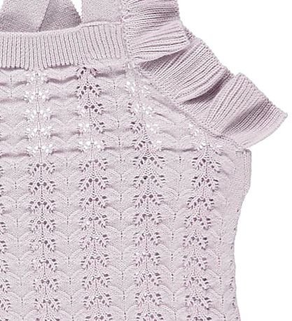 Müsli Summer Romper - Knitted - Needle Out - Soft Lilac