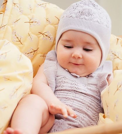 Müsli Summer Romper - Knitted - Needle Out - Soft Lilac