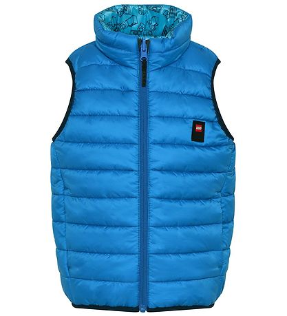 LEGO® Wear Padded Gilet - Reversible - LWJesse 203 - Blue/Light 