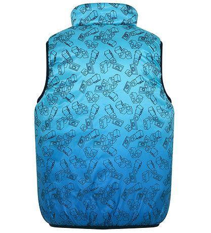 LEGO® Wear Padded Gilet - Reversible - LWJesse 203 - Blue/Light 