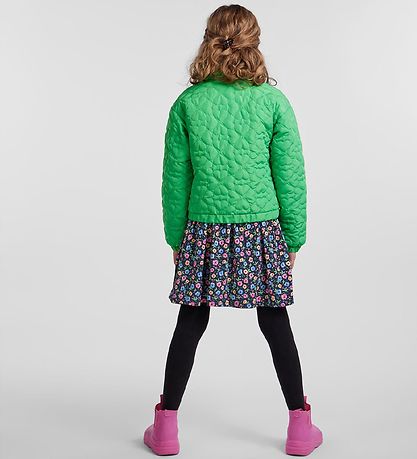 Pieces Kids Padded Jacket - PkHeart - Irish Green