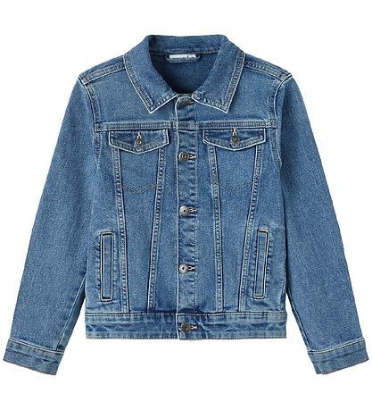 Name It Denim Jacket - Noos - NkmJack - Medium+ Blue Denim