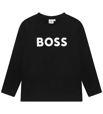BOSS Bluse - Schwarz m. Weiß