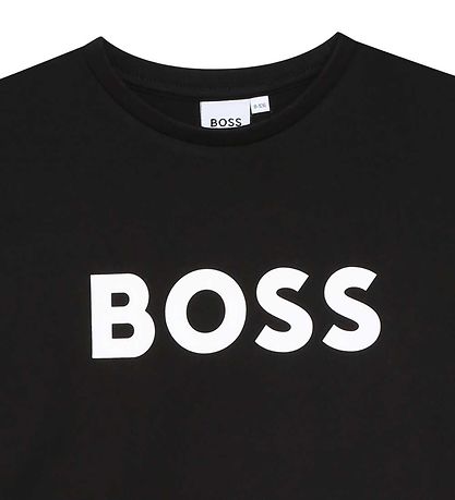 BOSS T-Shirt - Schwarz m. Wei