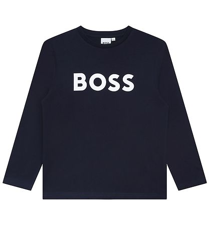 BOSS Blouse - Navy w. White