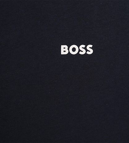 BOSS Stuttermabolur - Svart