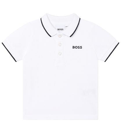BOSS Polo - Hvítt