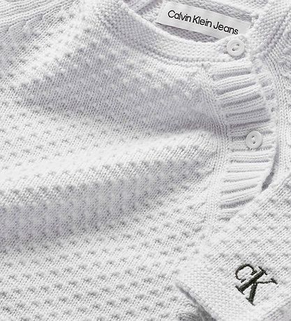 Calvin Klein Geschenkbox - Bluse/Shorts - Strick - Ghost Grey
