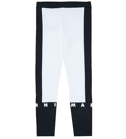 Marni Leggings - Hvítur M. Svart