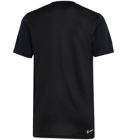 adidas Performance Stuttermabolur - U TR-ES Lógó T - Svart/Hvítu