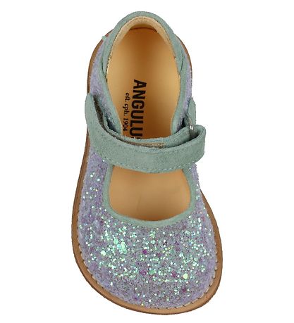 Angulus Shoes - Mint w. Glitter