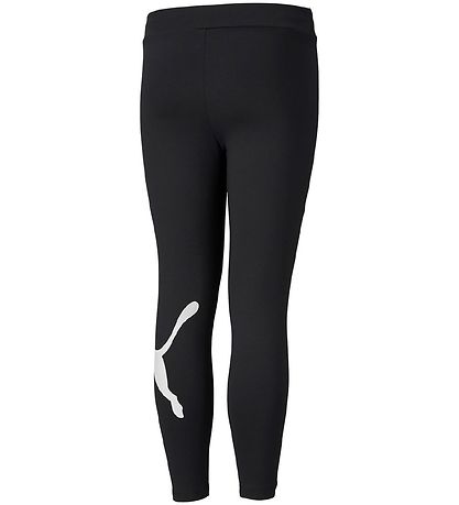 Puma Leggings - Active - Schwarz m.Weißes Logo