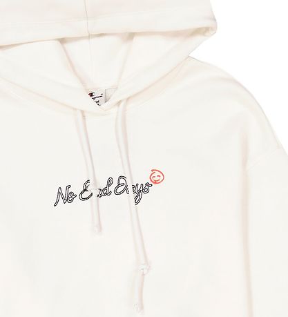 Champion Fashion Kapuzenpullover - Crop - Weiß