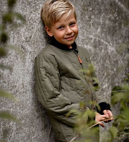 Mikk-Line Thermojakki - Sæng - Dusty Olive