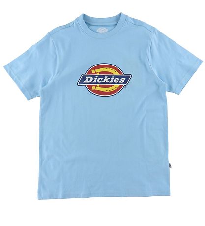 Dickies Stuttermabolur - Tákn Lógó - Sky Blue