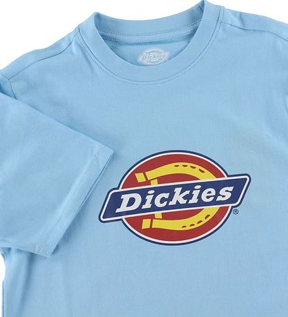 Dickies Stuttermabolur - Tákn Lógó - Sky Blue