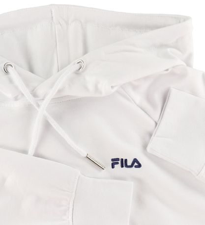 Fila Hoodie - Baalberge Cropped - Bright White