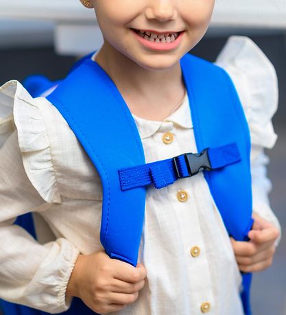 Crazy Safety Kindergartentasche - Drache - Blau