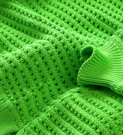 Tommy Hilfiger Tröja - Stickad - Virkning - Spring Lime