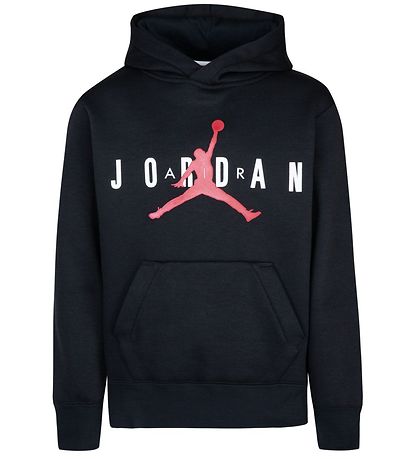 Jordan Hoodie - Black w. Logo