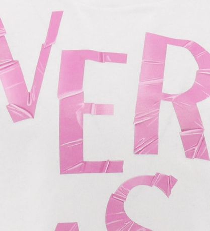 Versace T-shirt - White/Pink