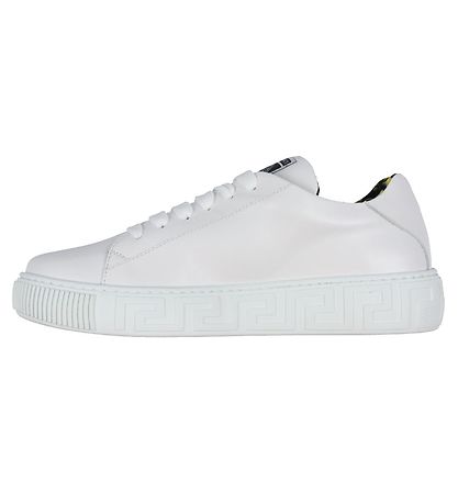 Versace Shoe - La Greca Calf - White