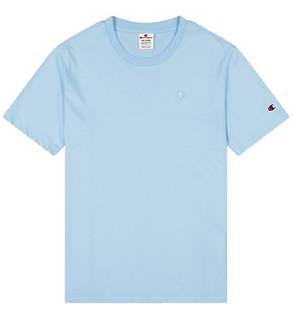 Champion light blue t shirt outlet