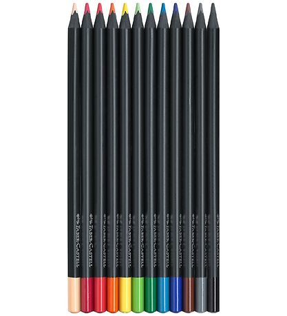 Faber-Castell Crayons de couleur - 12 pces - Triangulaire - Mult