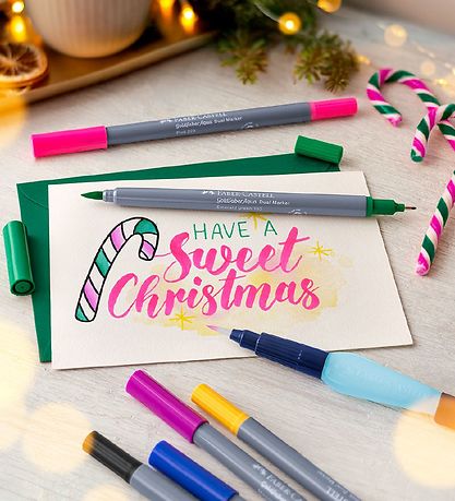 Faber-Castell Tússlitir - 6 Stk. - Graffiti