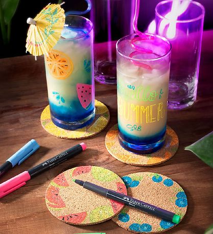 Faber-Castell Tússlitir - 6 Stk. - Neon