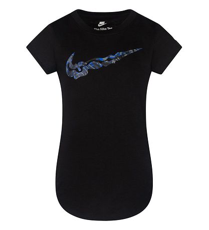Nike Stuttermabolur - Svart