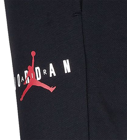 Jordan Sweatpants - Black w. Logo