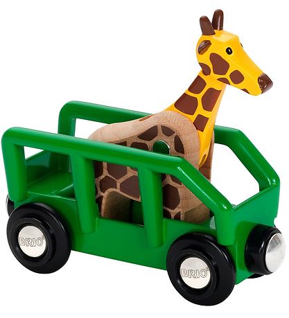 BRIO Jouets Girafe et chariot Expedition prompte KW FR