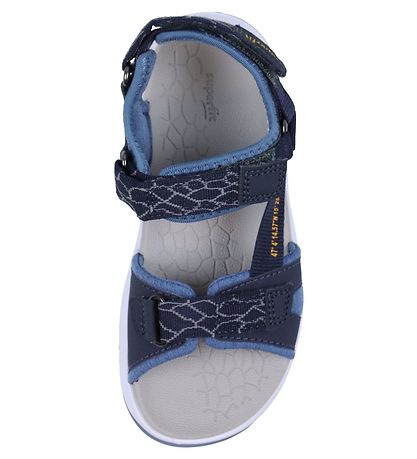 Superfit Sandalar - Criss Cross - Blár