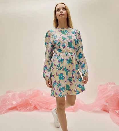 LMTD Klänning - NlfFilower - Simma Cap/Flowerprint