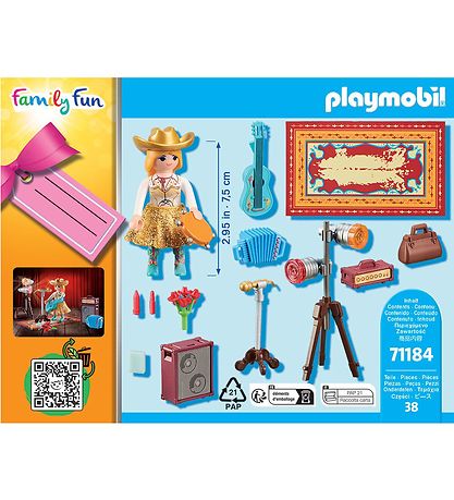 Playmobil Family Fun - Country singer - 71184 - 38 Parts